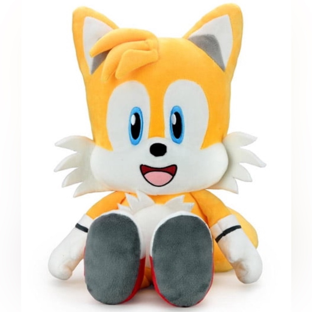 Kidrobot Sonic The Hedgehog 16 Inch Premium Pleather Tails Plush